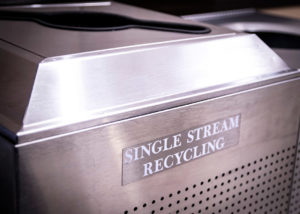 single-stream recycling Solomon Container